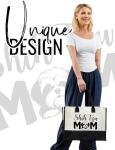 Shih Tzu Dog Mom Canvas Tote Bag