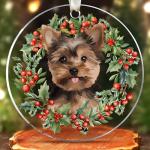 Yorkie Christmas Ornament - Perfect Gift for Dog Lovers