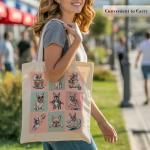 French Bulldog Lover Tote Bag with Pocket
