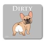 Funny French Bulldog Clean Dirty Dishwasher Magnet