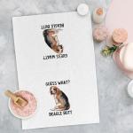 Funny Beagle Dog Kitchen Towels for Dog Lovers