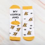 Yorkie Talk Pet Lover Socks for Dog Owners