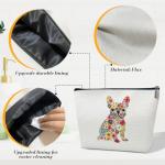 French Bulldog Makeup Bag for Dog Lovers