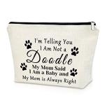 Doodle Mom Makeup Bag for Dog Lovers