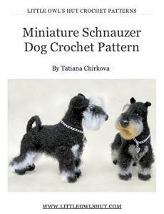 Miniature Schnauzer Amigurumi Crochet Pattern