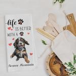 Funny Bernese Mountain Dog Kitchen Towels Set
