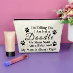 Doodle Mom Makeup Bag for Dog Lovers