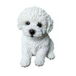 Bichon Frise & Maltese Outdoor Dog Statue