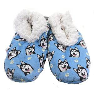 Cozy Siberian Husky Slippers for Pet Lovers