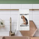 Funny Beagle Dog Kitchen Towels for Dog Lovers