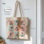 French Bulldog Lover Tote Bag with Pocket