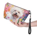 Maltese Dog Makeup Bag - Cute & Functional