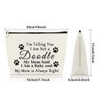 Doodle Mom Makeup Bag for Dog Lovers