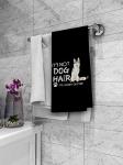 Husky Glitter Kitchen Towels for Dog Lovers