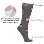 Cozy Basset Hound Cold Weather Dog Socks