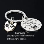 Husky Keychain for Dog Lovers and Owners