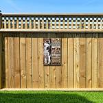 Vintage Metal Sign for Dog Lovers - 8x12