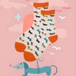 Dachshund Lover Gift Set with Reusable Bag