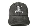 Border Collie Hat for Dog Lovers - Adjustable Cap