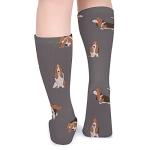 Cozy Basset Hound Cold Weather Dog Socks