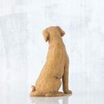 Willow Tree Hand-Painted Dog Love Figure