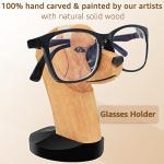 Wooden Labrador Glasses Holder for Dog Lovers