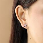 Sterling Silver Labrador Retriever Dog Earrings