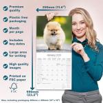 Pomeranian 2026 Wall Calendar for Dog Lovers