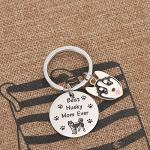 Husky Keychain for Dog Lovers and Owners