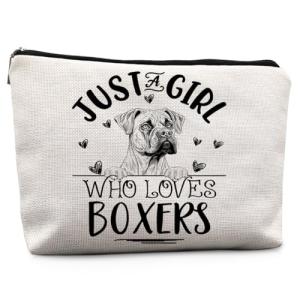 Boxer Dogs Makeup Bag for Dog Lovers