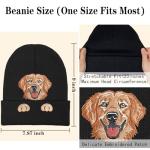 Golden Retriever Beanie Hat for Dog Lovers
