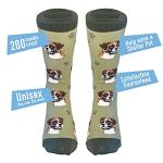Boxer Dog Cotton Socks - Unisex, One Size