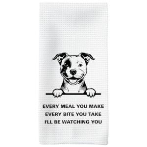 Pitbull Kitchen Towels for Dog Lovers