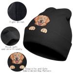 Golden Retriever Beanie Hat for Dog Lovers