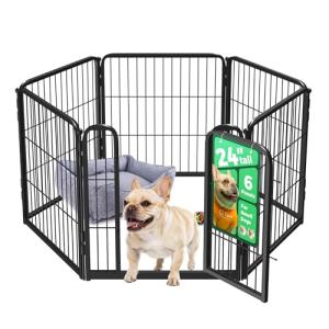 Heavy-Duty 6-Panel Indoor Dog Playpen