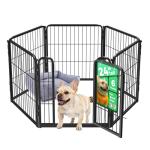 Heavy-Duty 6-Panel Indoor Dog Playpen