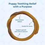 Chicken Flavor Puppy Teething Rings - 6 Pack