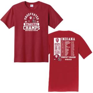 Indiana Hoosiers 2026 Champs T-Shirt for Dogs