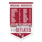 Indiana Hoosiers Champions Banner for Rescue Dogs