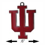 Indiana Hoosiers Team Color Dangle Earrings