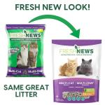 Fresh News Non-Clumping Paper Cat Litter, 25 lbs