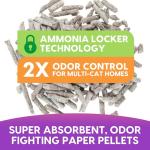 Fresh News Non-Clumping Paper Cat Litter, 25 lbs