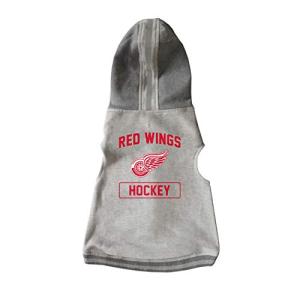Detroit Red Wings Pet Hooded Crewneck, Small