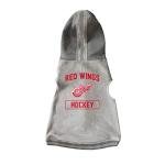 Detroit Red Wings Pet Hooded Crewneck, Small