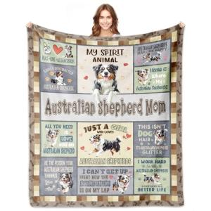 Cozy Australian Shepherd Blanket for Dog Lovers