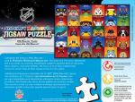 NHL Mascots 100-Piece Puzzle for Kids