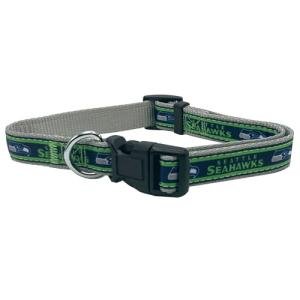 Seattle Seahawks NFL Dog Collar - Small and Strong