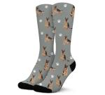 Cute German Shepherd Crew Socks for Dog Lovers