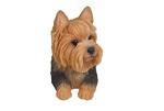 Yorkshire Terrier Lying Down Resin Statue