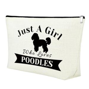 Poodle Lover Makeup Bag - Perfect Gift!